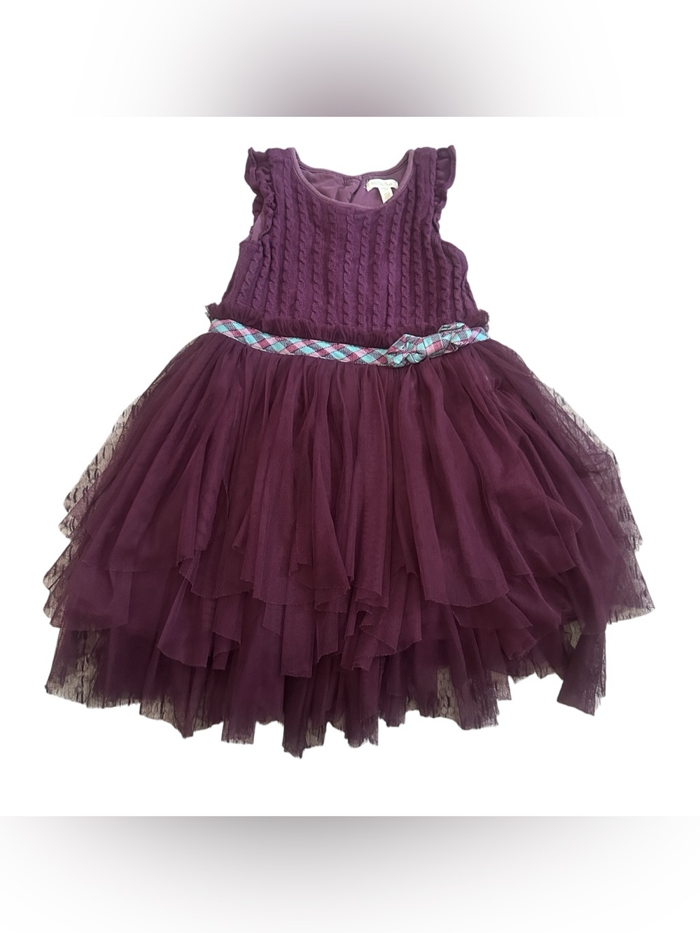 Matilda Jane Soirée Knit‎ Tulle Dress Youth Girl Size 6